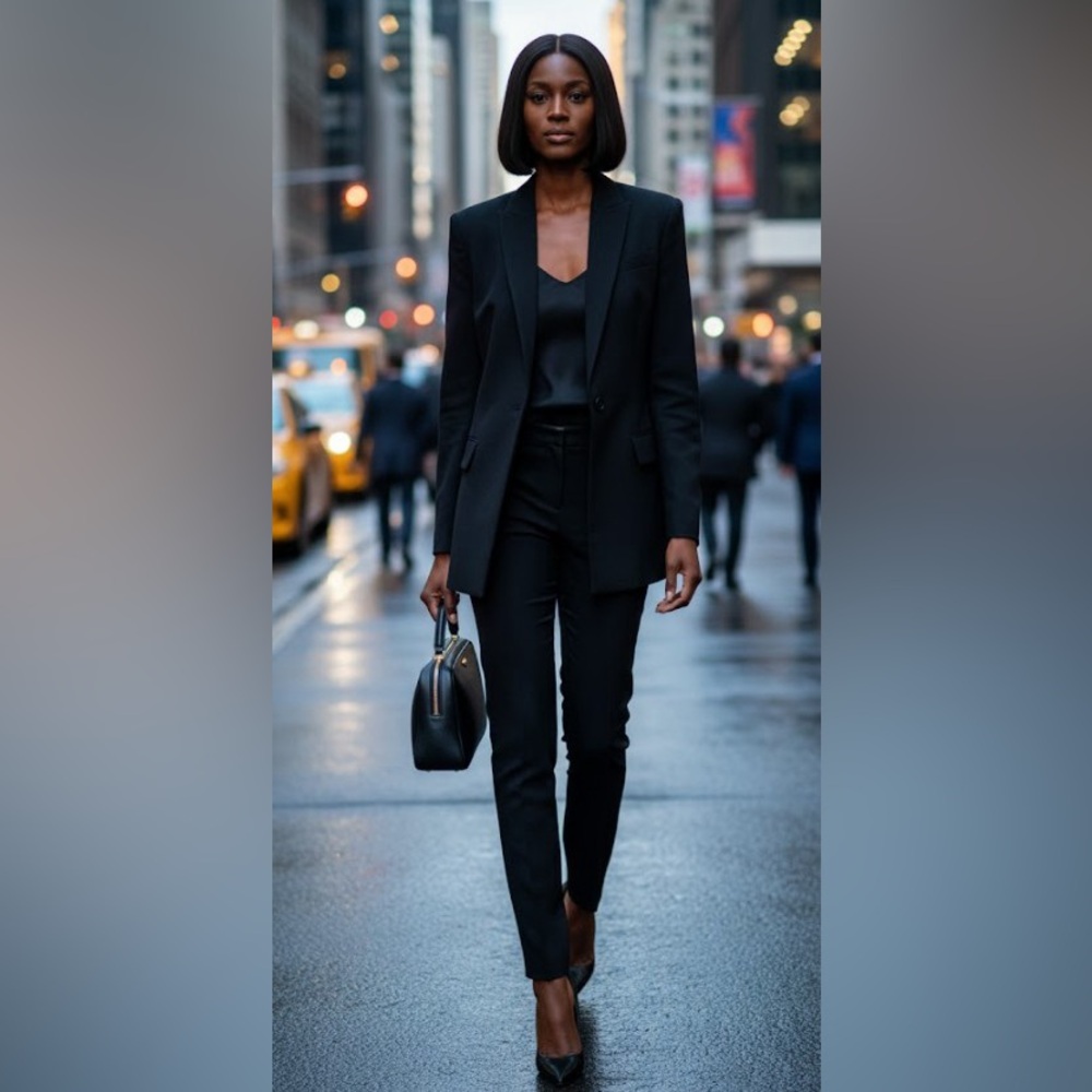 💼JONES NEW YORK💼3pc SILK SUIT🕶️PRISTINE!